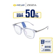 ZIOZIA KKXSiT5003 C3 Men's Eyeglass Frames, Square Plastic Eyeglass Frames, Genuine Vietnamese Eyegl