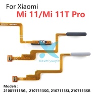 For Xiaomi Mi 11T /11T Pro Home Button Fingerprint Sensor Flex With Power Key Button Flex Cable