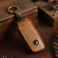 Leather Cover for Genuine BMW New X1 Ix X7 I7 XM 2023 Keychain Key Case Car Accessories Mlc3