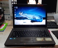 Laptop Bekas Notebook Acer Aspire 4738 Core i3-M380/2GB/500GB/14"