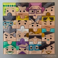 MBTI Puzzle Refrigerator Magnet  Creative 16 Personality DIY Decor Sticker For Besties  Friends Souv