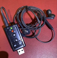 AKG 7.1聲道 USB 音效卡 耳機組
