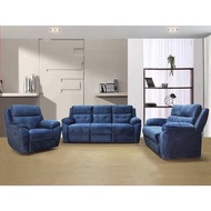 UTL 9563(A) 1R+2+3 Recliner Sofa Set [Can Choose Water Resistance Fabric or Casa Leather] [Can Choose Colour]