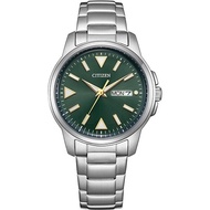 Citizen Watch Men's CITIZEN COLLECTION Solar-Powered Eco-Drive Day & Date Three Hands BM8180-71W 《A》