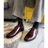 WHOLE CUT LEATHER SHOES