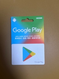 Google Play Gift Card 禮品卡 $500