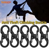 Mini Keychain Hook Anti-Theft Camping Backpack Buckle Hiking Outdoor Alloy Carabiners