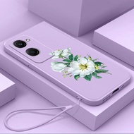 Sancheng3c1314 Suitable for vivoy37 Phone Case V2357A Jasmine Soft Case Fashion Protective Case Sili