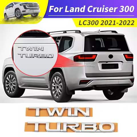 For 2021 2022 Toyota Land Cruiser 300 Exterior Car Decoration Accessories LC300 FJ300 vxr Letter Sti