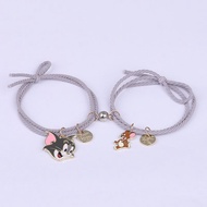 [New Product] Kuromi Girlfriend Bracelet Couple Cartoon Bracelet Magnetic Dual-use Headband Hair Rop