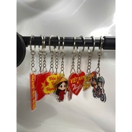 Wholesale 100 pieces of Vietnam flag keychain September 2