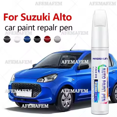 Paint Repair Pen Touch Up Scratch Remover DIY Auto Accessories Black White Silver For Suzuki Alto 20