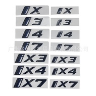 Sesuai untuk BMW New Energy iX i3 i4 i7 Pelekat Lambang Belakang i3 Pelekat Lambang Batang Belakang 