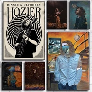 Hozier Music Star Singer Album For The First Time Lyrics Poster Canvas Paintings Wall Art Pictures C