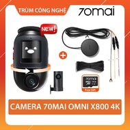 70MAI X800 OMNI Dash Camera 360 Rotation - INTERNATIONAL VERSION, Free 128GB card