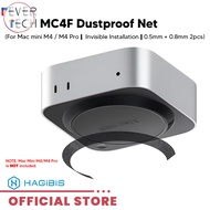 HAGIBIS MC4F Dustproof Net for Mac mini M4 / M4 Pro Invisible Installation 0.5mm (2pcs) + 0.8mm (2pc