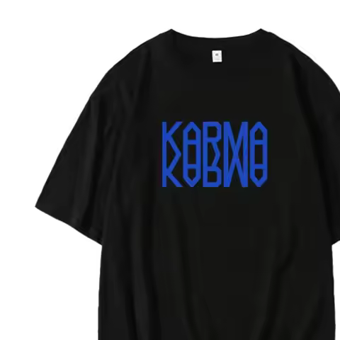 Kpop Straykids 2025 The 4th Album KARMA Kpop Fashion T Shirt Men Women Casual Cotton Cozy K-pop Shor