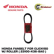 HONDA ORIGINAL FANBELT FOR CLICK150  W/ ROLLER ( 23100-K36-BA0 ) RS150R, RS150R V2, RS-X & CBR150R R