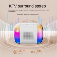 Mini Karaoke Microphone Speaker Bluetooth Speaker Integrated