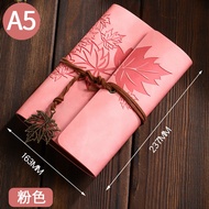 A6 Retro TN Loose-Leaf Journal Book Soft Leather Surface A5 Thickened Notebook Portable Travel Paint