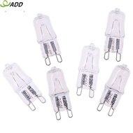 ADD 10Pcs G9 Pin Halogen 120V 25W 40W 60W Light Bulb JCD G9 AB