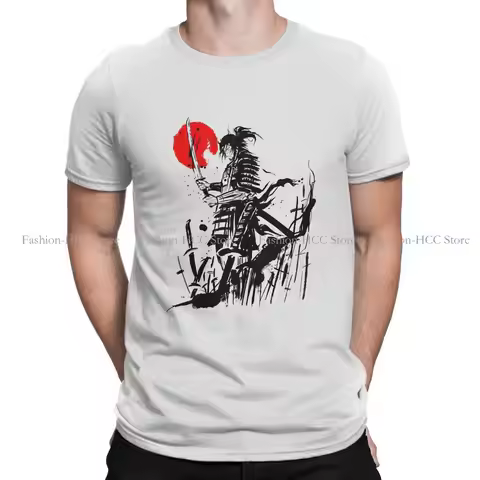 Miyamoto Musashi Japanese Samurai Polyester TShirts Ronin Vagabond Distinctive Homme T Shirt Funny T