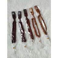 KAYU 33-point Wooden Tasbih/Hajj Umrah Prayer Beads/ Plastic Packaging/ Wedding Gifts