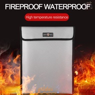 GILDAI Money Bags 5-Layer Waterproof Double Sided Fireproof Folder