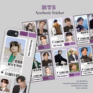 BTS aesthetic kpop stickers for in hp, casing, journaling