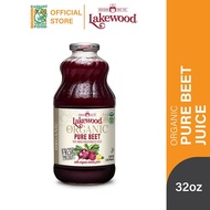 Lakewood Organic Pure Beet Juice (946ml) Beetroot Sport Stamina | No Added Sugar | No Preservatives