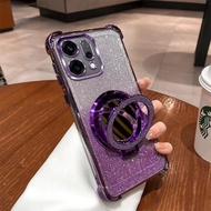 Case For OPPO Reno14 15 15pro 13F 14F A78 A58 5G Glitter Luxury Shockproof Corner Camera Protection 