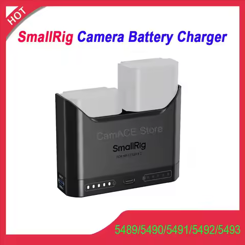 SmallRig Universal Camera Charger for Sony FZ100 NP-FW50/Panasonic DMW-BLK22/Canon LP-E6P/Nikon EN-E