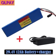🔥7S2P 18650 Li-ion Battery Pack 24V12000mAh Electric Bicycle Assist Bike Balance Bike