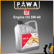 Pawa Engine Oil Febi Bilstein Germany SAE 5W-40 Full Synthetic Oil 4 Litres FB-32937  5 Litres FB-32
