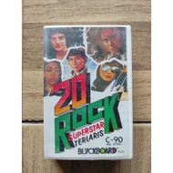 20 rock suoer star cassette tape,