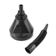 Myhome-sg Fuel Funnel, Oil Funnel Black  for Petrol Diesel Gasoline
