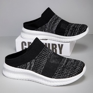 Size36-47 Women slip-on Causal shoes mesh Half shoes for women men 45/46/47