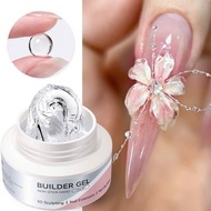 Non-sticky molding Gel, can be used as Born pretty dual form, available in 2 colors, clear, white, 6