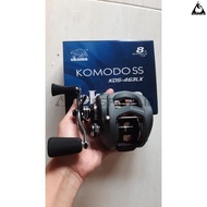 Alfasport.id REEL BAITCASTING OKUMA KOMODO SS KDS-273, KDS-364, KDS-463 RIGHT HANDLE AND LEFT HANDLE