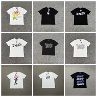 ADWYSD Adwysd Peace Tshirt Young Men And Women Summer Trendy Brand Round Neck Niche Beauty Trendy Am