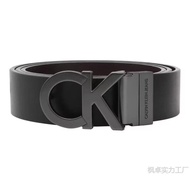 Belt Cowhide Gift Belt Match Boyfriend Hundred New Style Smooth Belt Casual ck Business Free Genuine