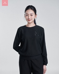 WINNY - Bộ Đồ Poly Kim Tuyến Nữ Tay Dài Quần Dài Thu Đông Mặc Nhà Kiểu Dáng Thể Thao Năng Động 1MNPL