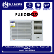 Fujidenzo WAR-203AIG 2.0 hp Window Type Aircon with Remote