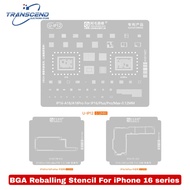 CPU RAM APPLE A18 A18PRO Integrated middle layer BGA Reballing Stencil For 16 16plus 16pro 16promax 