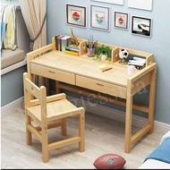 實木多功能兒童學習枱（枱+椅）