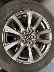 ล้อแม็กซ์ new mazda3 ขอบ16 5รู114 ราคาต่อวง ซื้อแยกวงได้