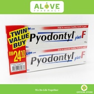 PYODONTYL PLUS F TWINPACK (100Gx2)