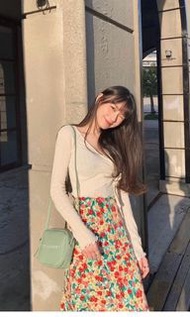 🇰🇷正韓購入綁帶雕花長袖（羅佩恩同款）