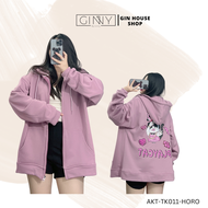 Áo khoác thun Junga Cat TK-011 trẻ trung năng động phong cách Hàn Quốc | Gin House Shop