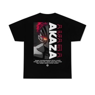 GZRS T-HITH | AKAZA V1 T-SHIRT | ANIME KNY | UNISEX TEE 24s